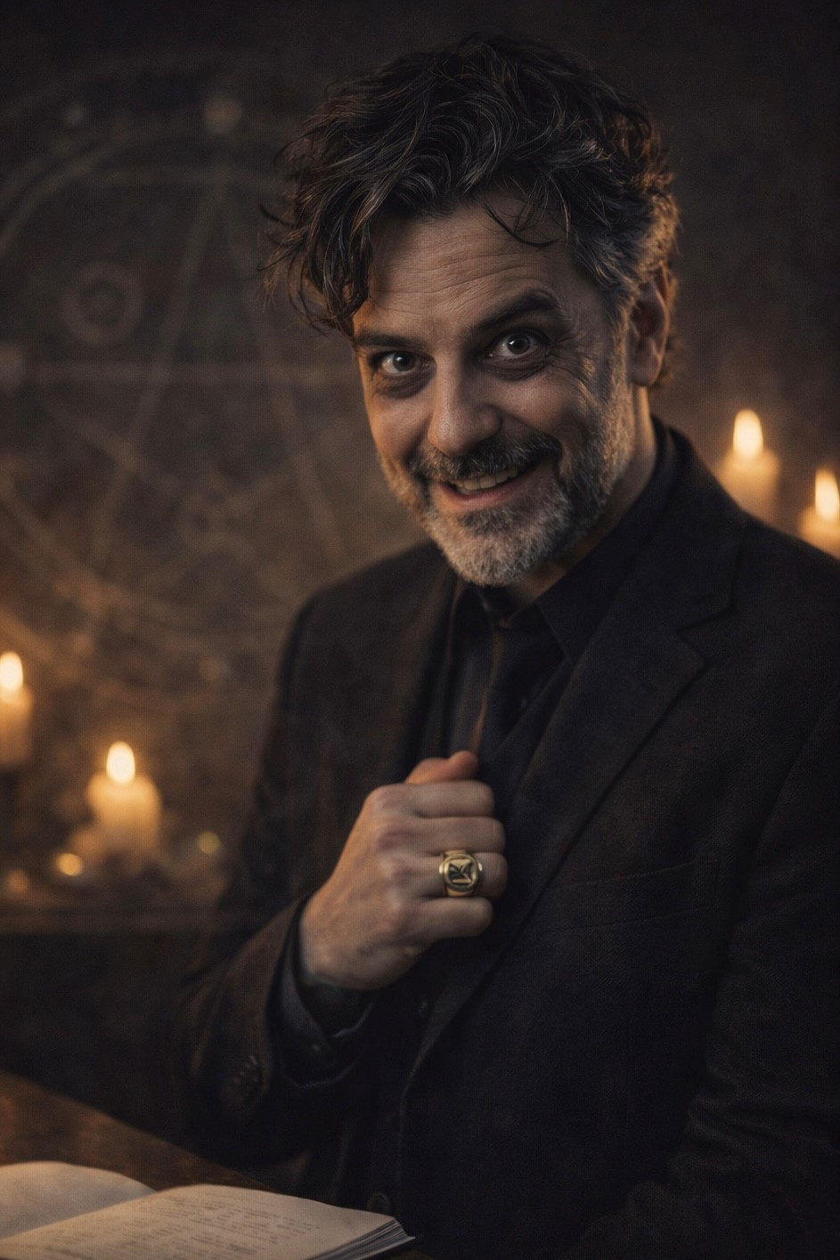 Portrait of Victor, Secret Society Member