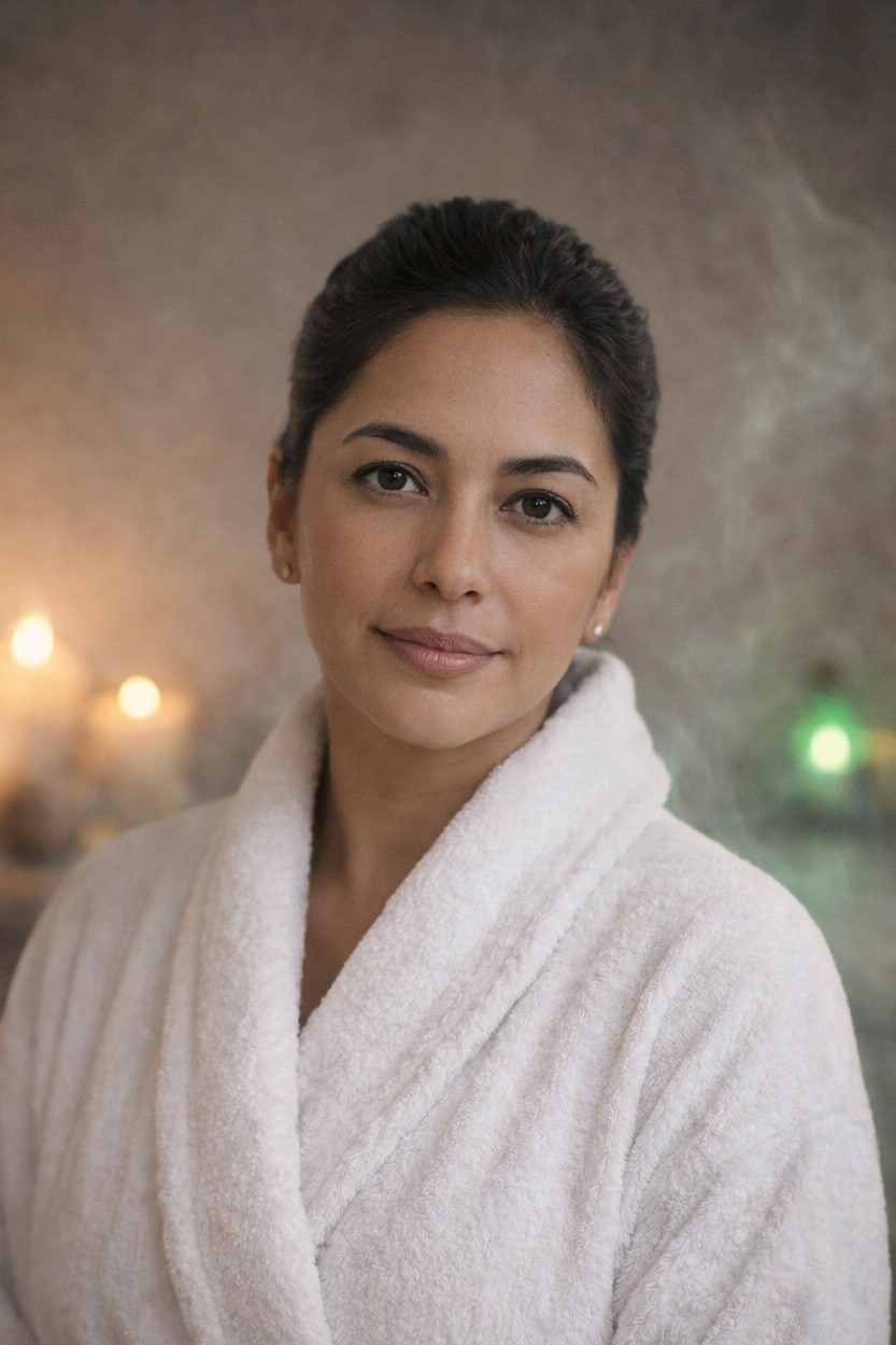 Portrait of Eliza, Spa Owner